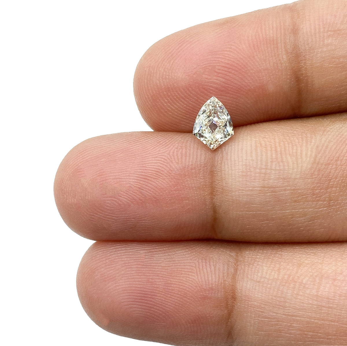 0.52ct | I-J/VS Kite Shape Step Cut Diamond - Modern Rustic Diamond