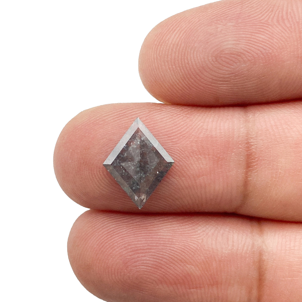 1.33ct | Rustic Lozenge Shape Rose Cut Diamond - Modern Rustic Diamond
