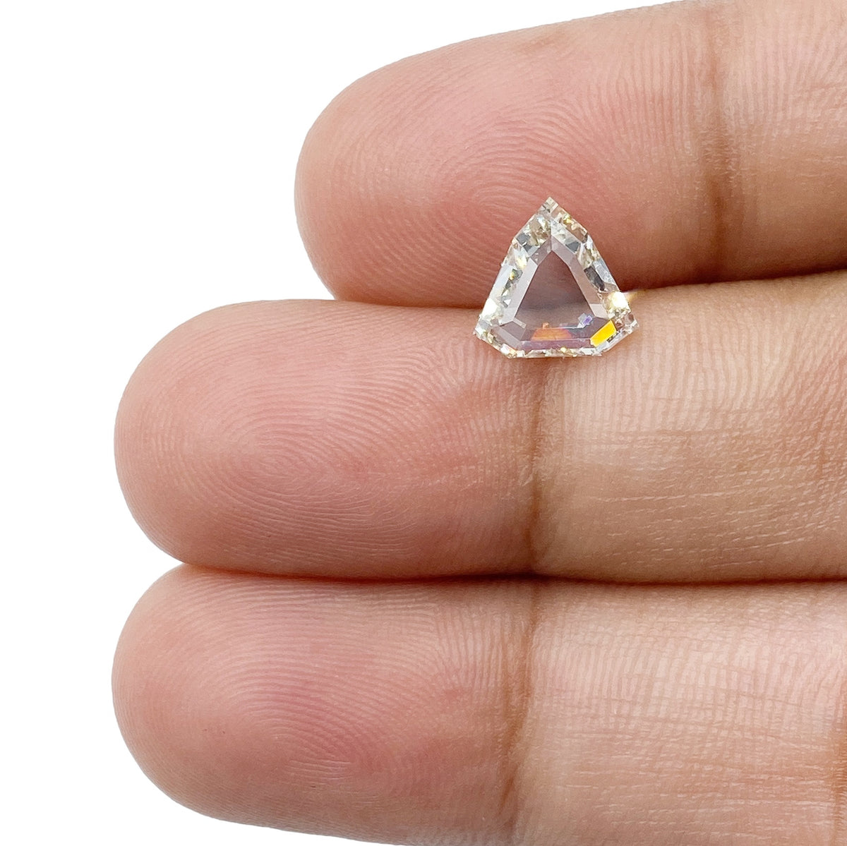 1.28ct | M/SI1 Shield Shape Portrait Cut Diamond (GIA) - Modern Rustic Diamond
