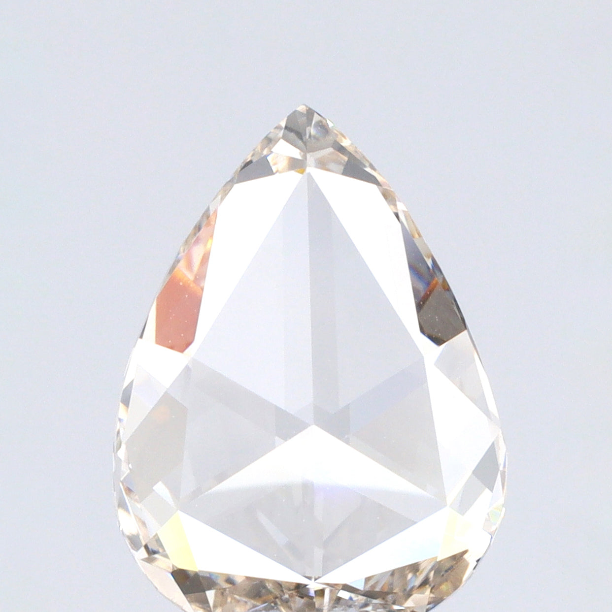 2.50ct | M/VS2 Pear Shape Rose Cut Diamond (GIA) - Modern Rustic Diamond