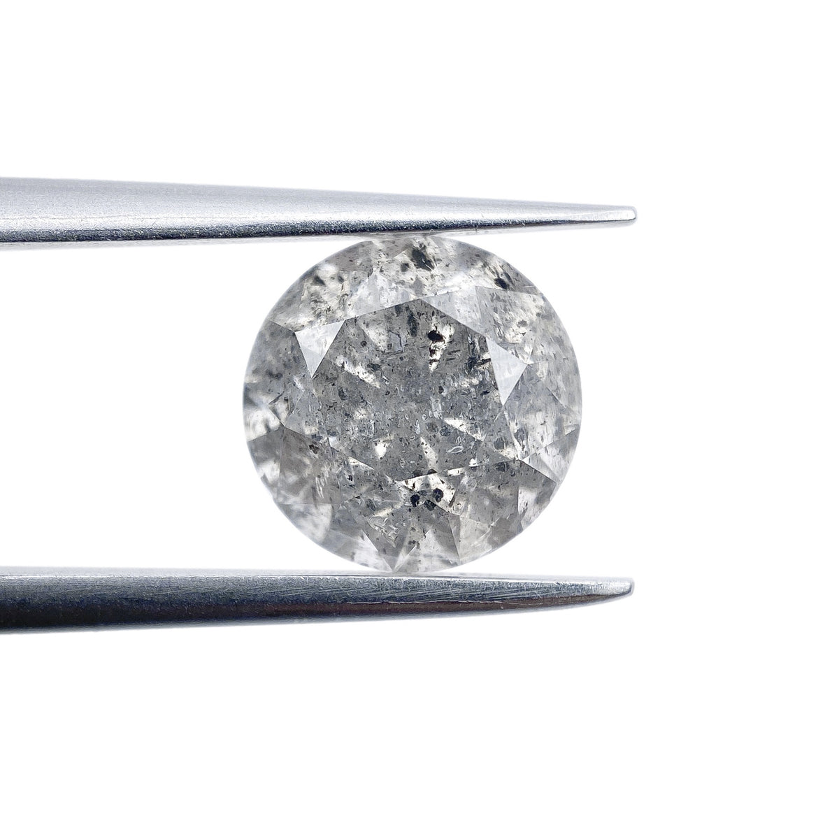 2.51ct | Rustic  Round Shape Brilliant Cut Diamond - Modern Rustic Diamond