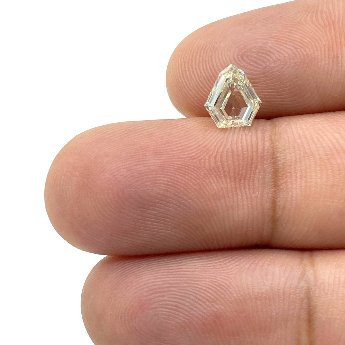 1.10ct | J-K/SI Shield Shape Rose Cut Diamond - Modern Rustic Diamond