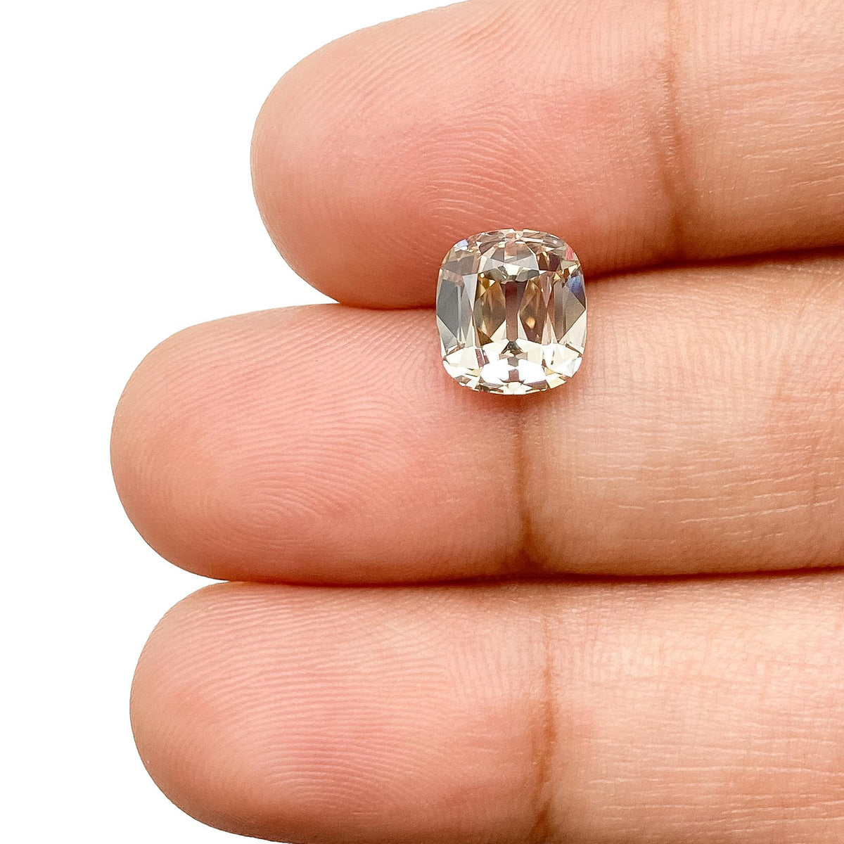 2.16ct | Y-Z/VS1 Cushion Shape Old Mine Cut Diamond (GIA) - Modern Rustic Diamond