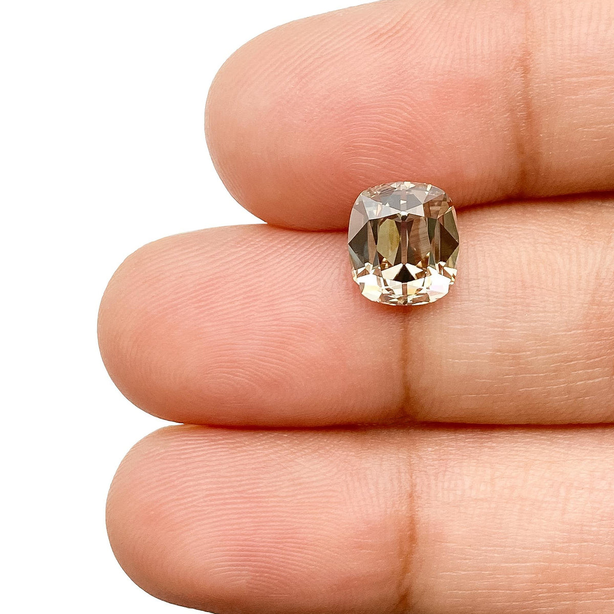 2.25ct | Y-Z/VS1 Cushion Shape Old Mine Cut Diamond (GIA) - Modern Rustic Diamond