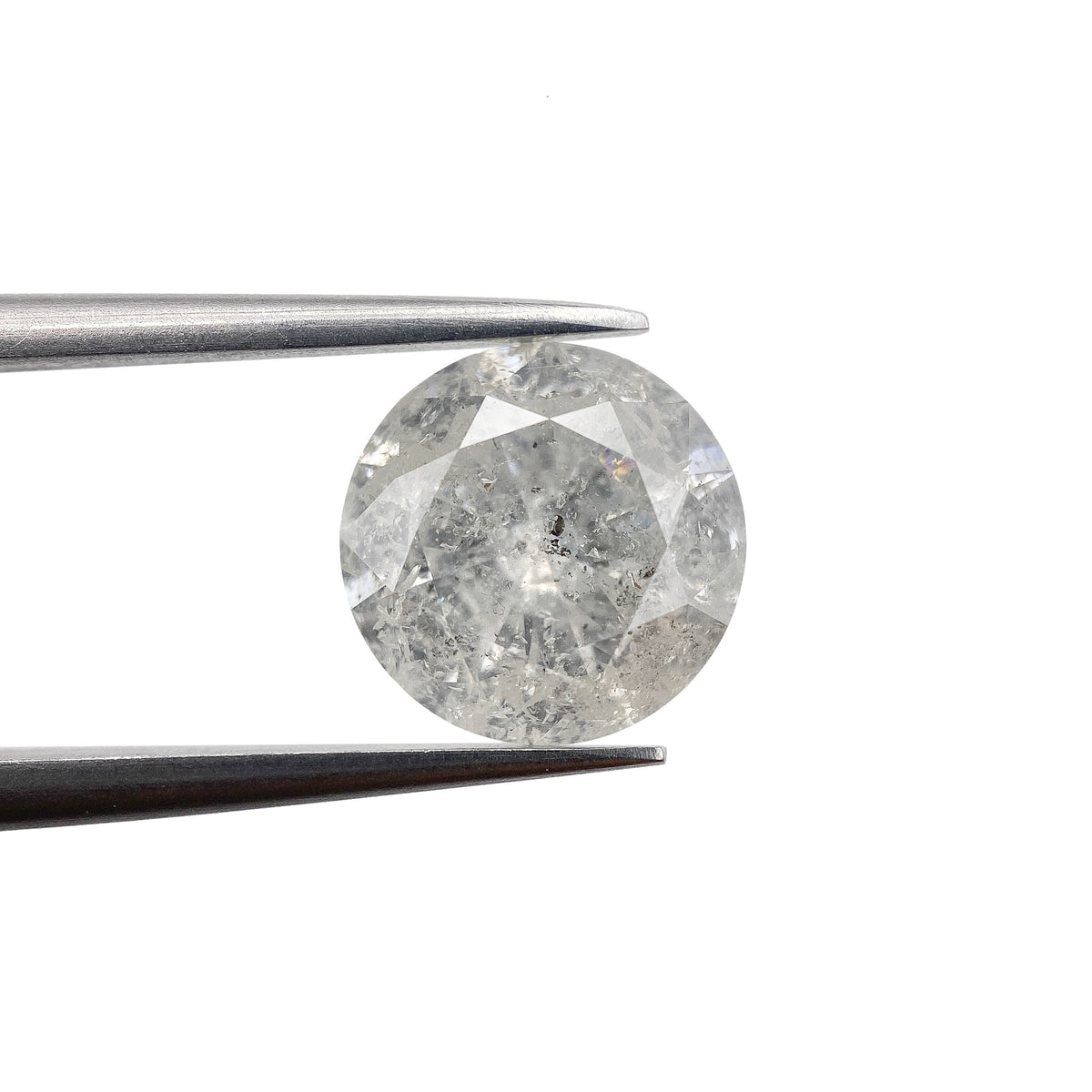 2.59ct | Rustic  Round Shape Brilliant Cut Diamond - Modern Rustic Diamond