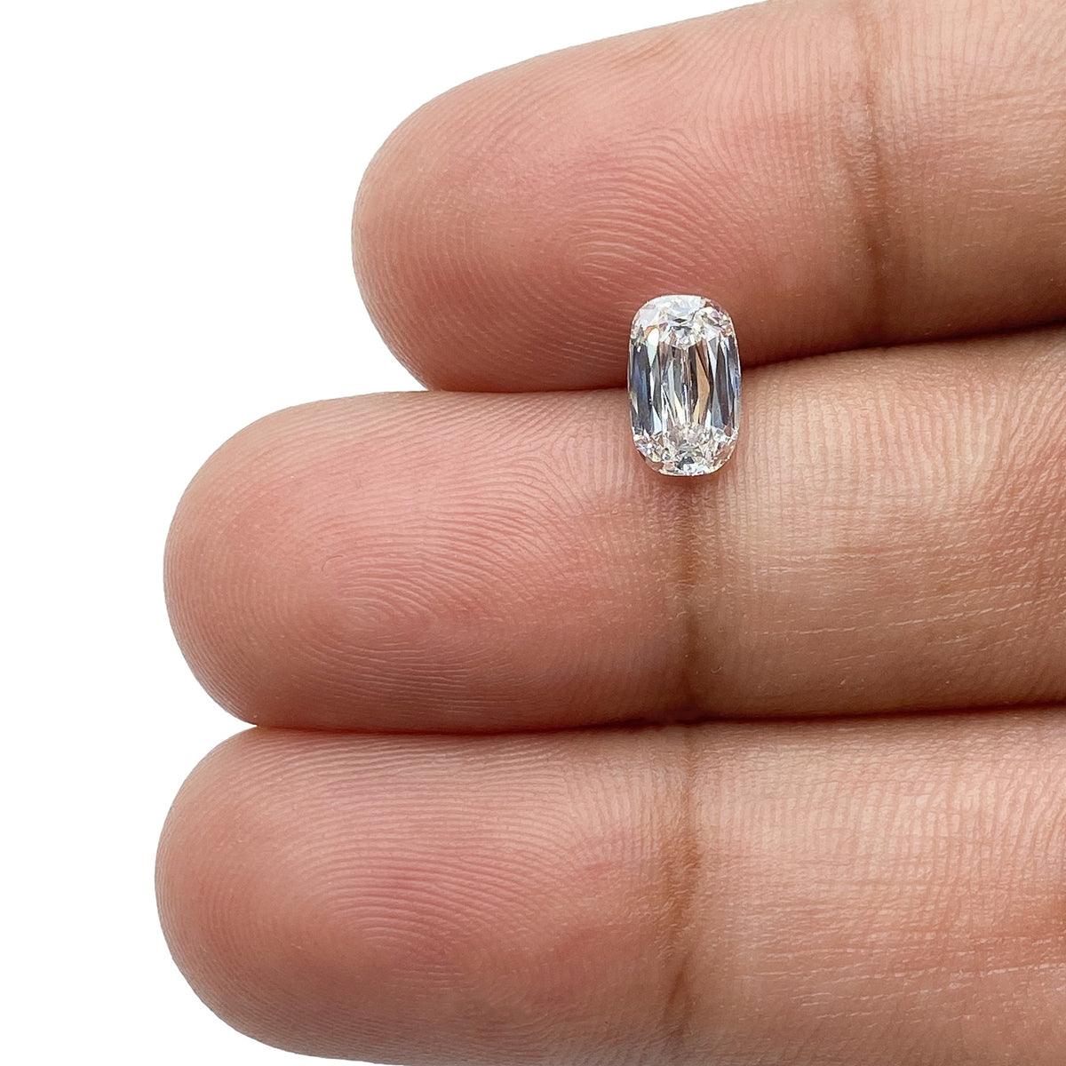 0.81ct | F/VS1 Cushion Shape Brilliant Cut Diamond (GIA) - Modern Rustic Diamond