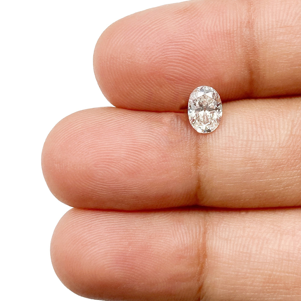 0.55ct | G/VVS2 Oval Shape Brilliant Cut Diamond (GIA) - Modern Rustic Diamond