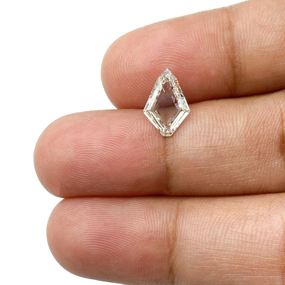 1.07ct | J/VS1 Shield Shape Step Cut Diamond (GIA) - Modern Rustic Diamond