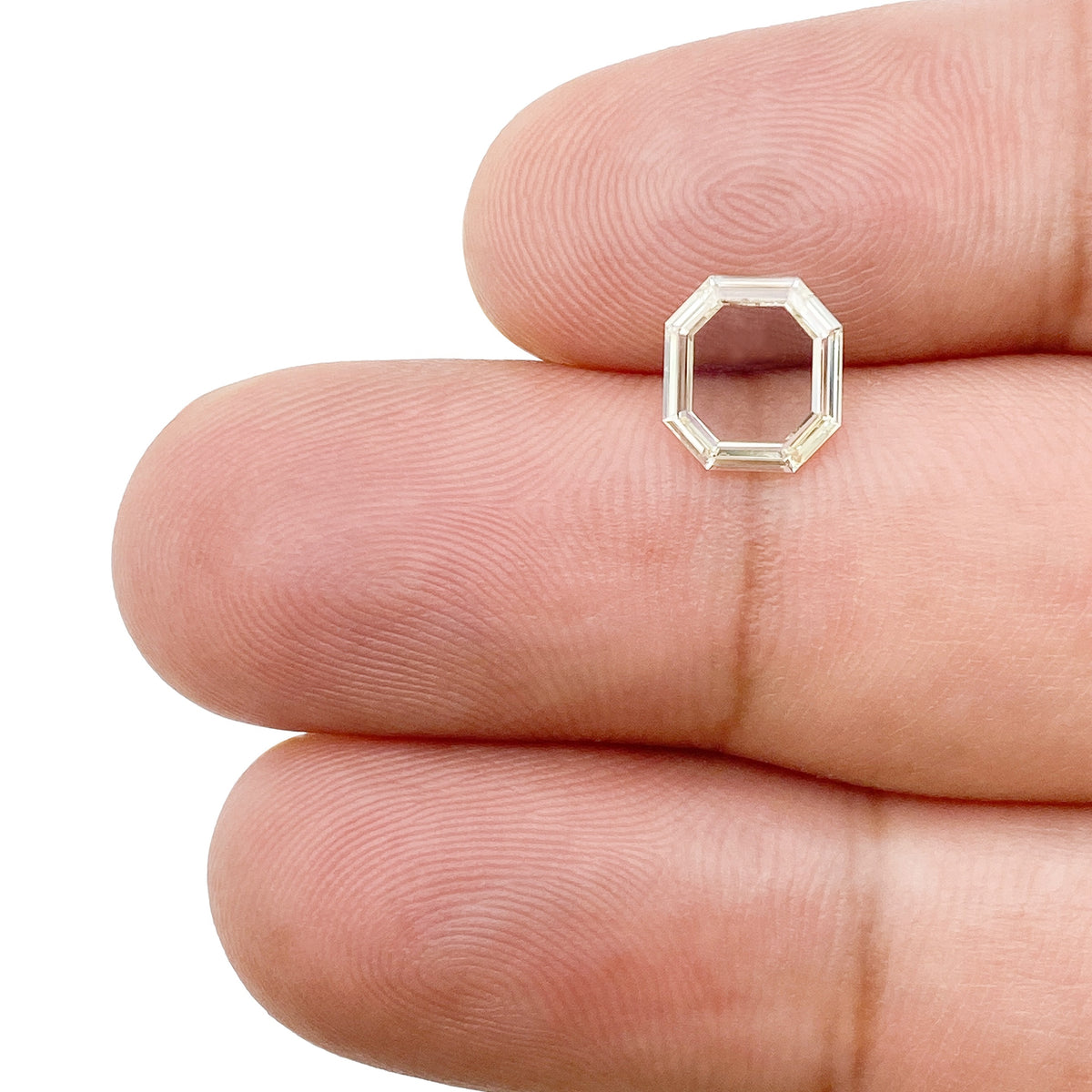 1.06ct | M/VS2 Octagonal Shape Portrait Cut Diamond (GIA) - Modern Rustic Diamond