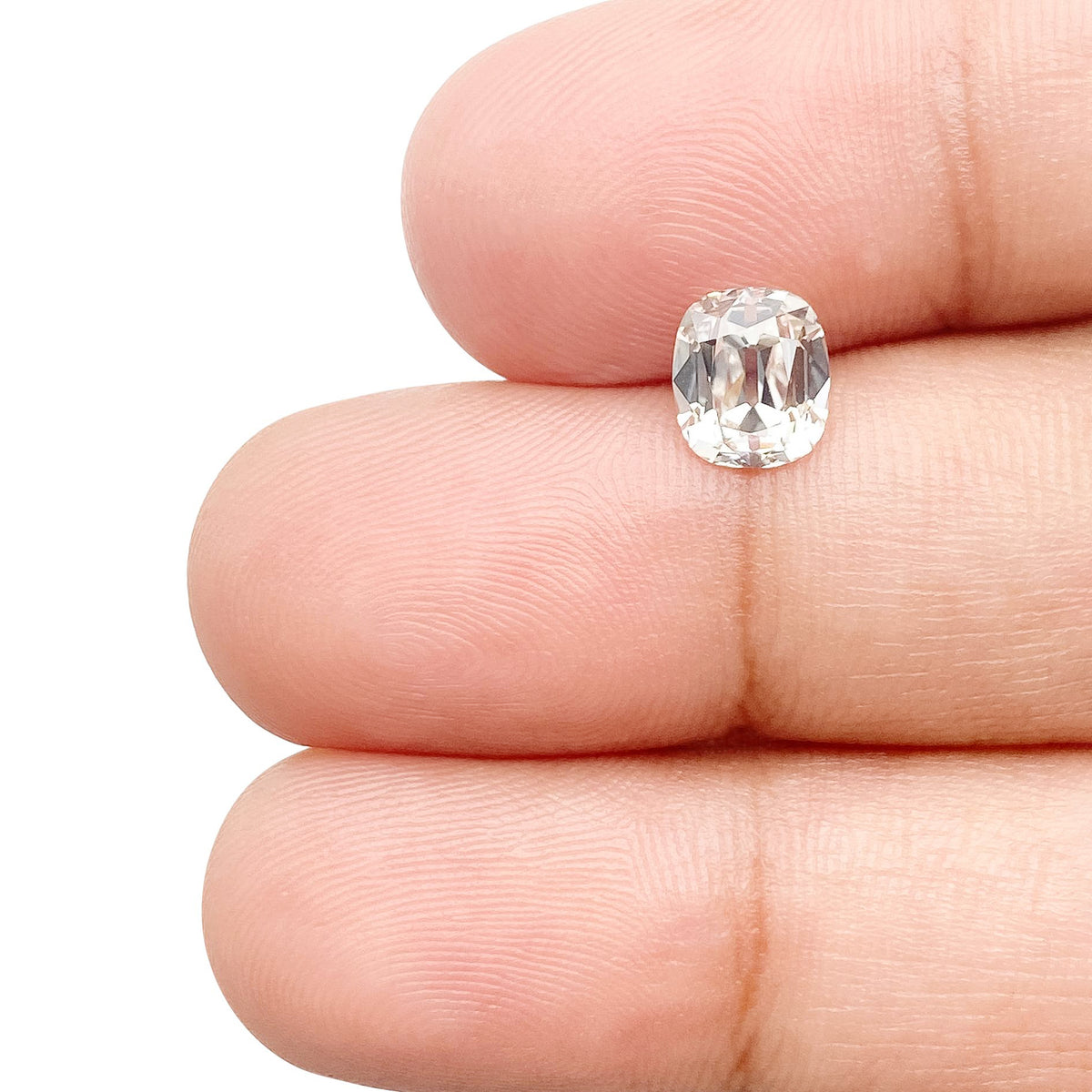1.14ct | I/VS2 Cushion Shape Old Mine Cut Diamond (GIA) - Modern Rustic Diamond