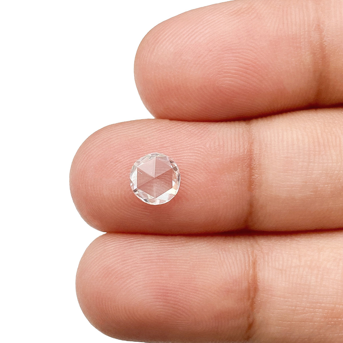0.57ct | D/SI1 Round Shape Rose Cut Diamond