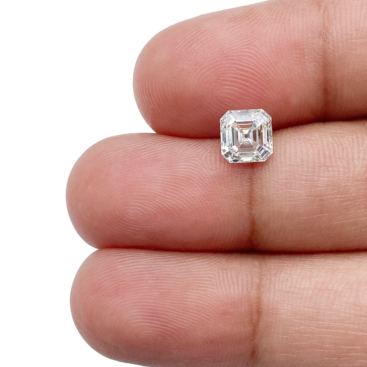 1.01ct | G-H/VS-SI Asscher Shape Step Cut Diamond - Modern Rustic Diamond