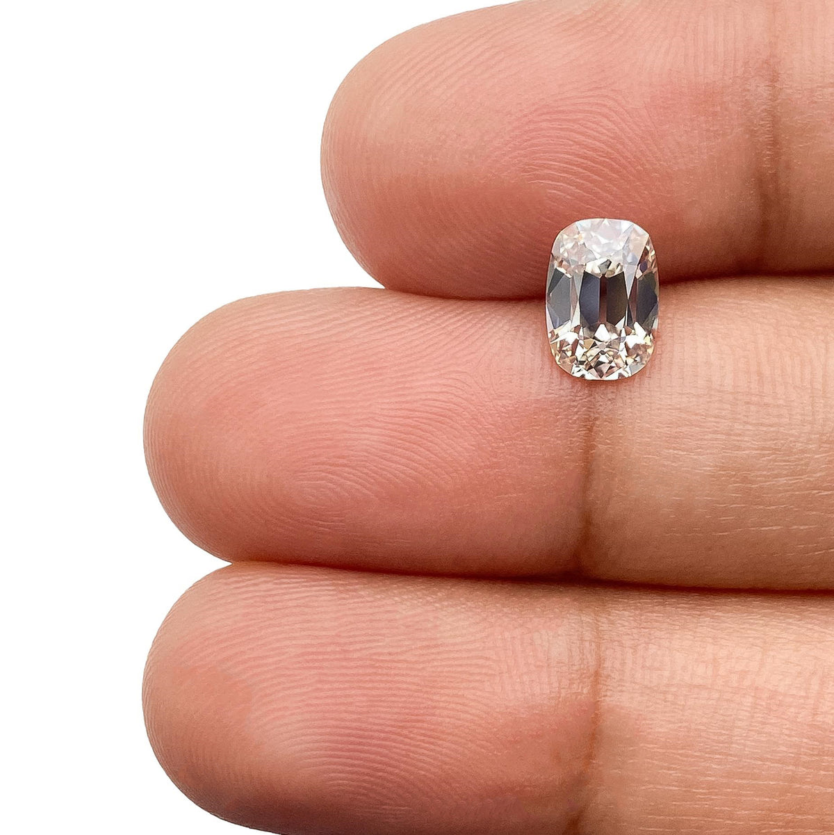 1.04ct | K/VVS2 Cushion Shape Old Mine Cut Diamond (GIA) - Modern Rustic Diamond