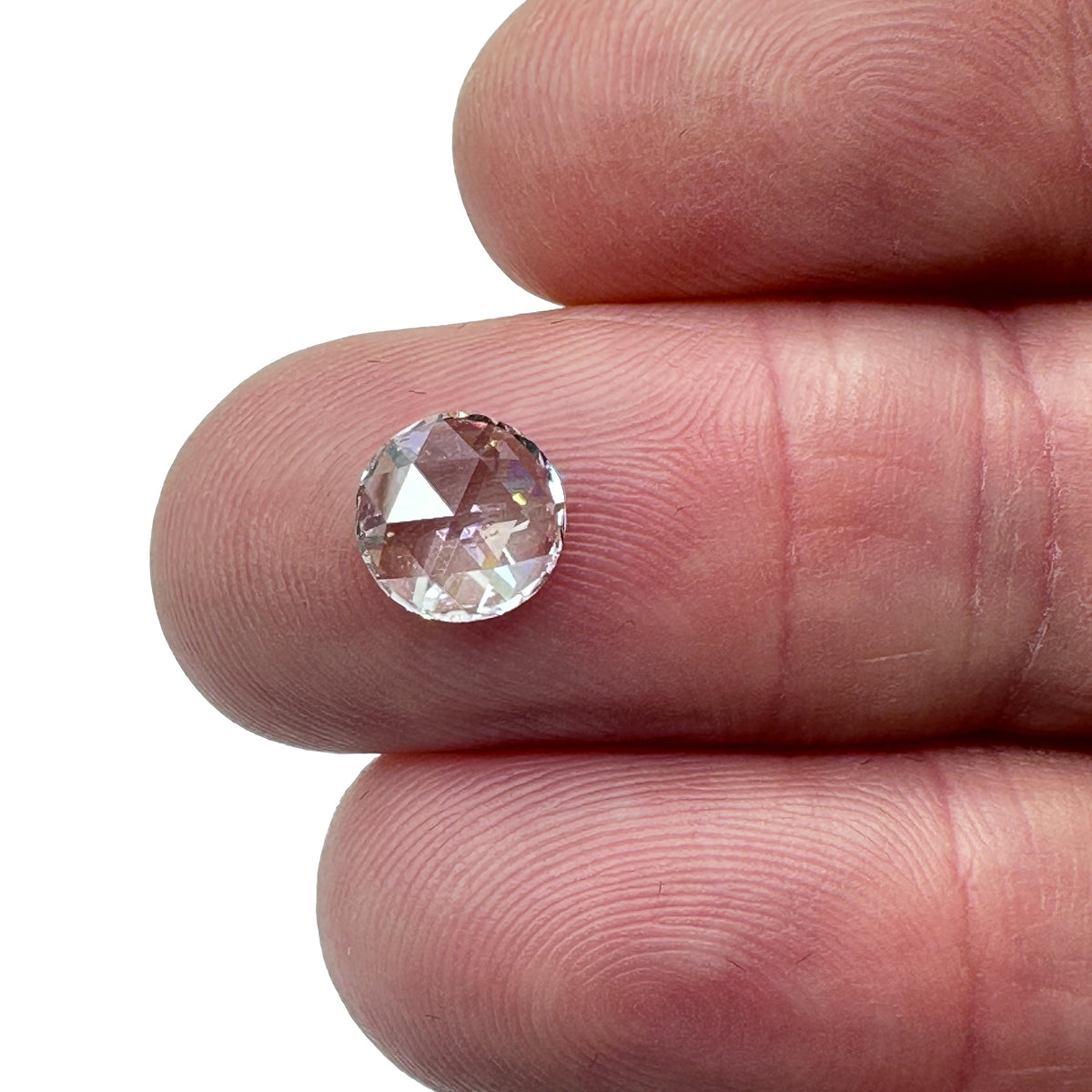 1.15ct | G/VS2 Round Shape Rose Cut Diamond (GIA) - Modern Rustic Diamond