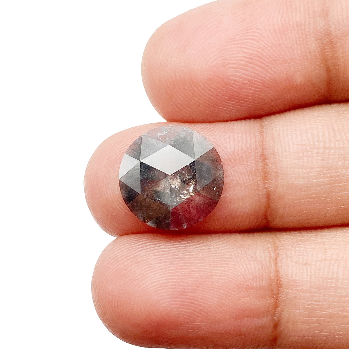 2.70ct | Rustic Round Shape Rose Cut Diamond - Modern Rustic Diamond