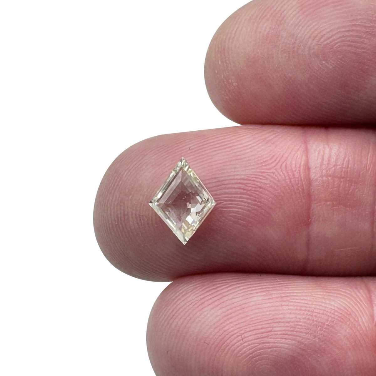 1.03ct | O-P/VS2 Lozenge Shape Step Cut Diamond (GIA) - Modern Rustic Diamond