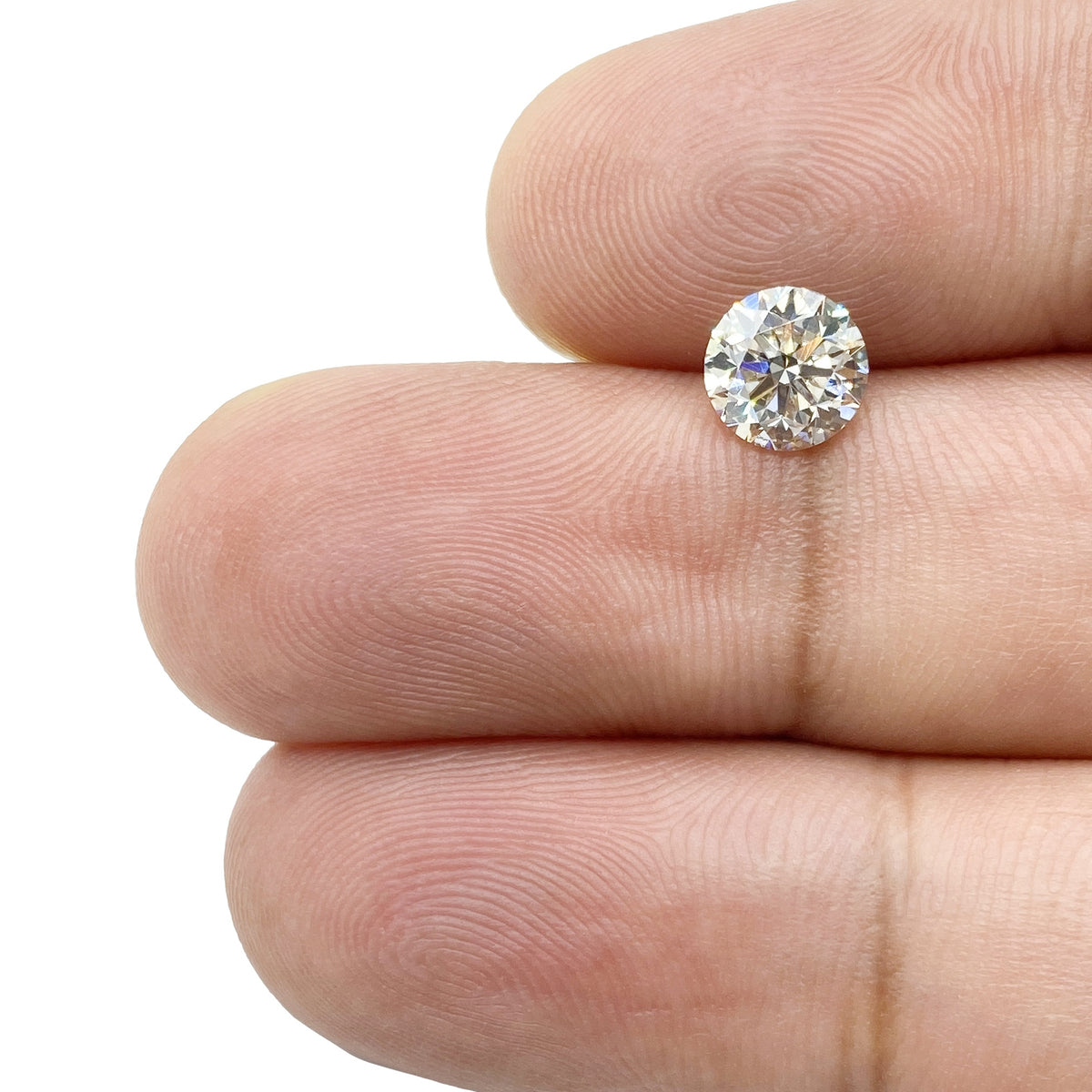 1.01ct | M/VS1 Round Shape Brilliant Cut Diamond (GIA) - Modern Rustic Diamond