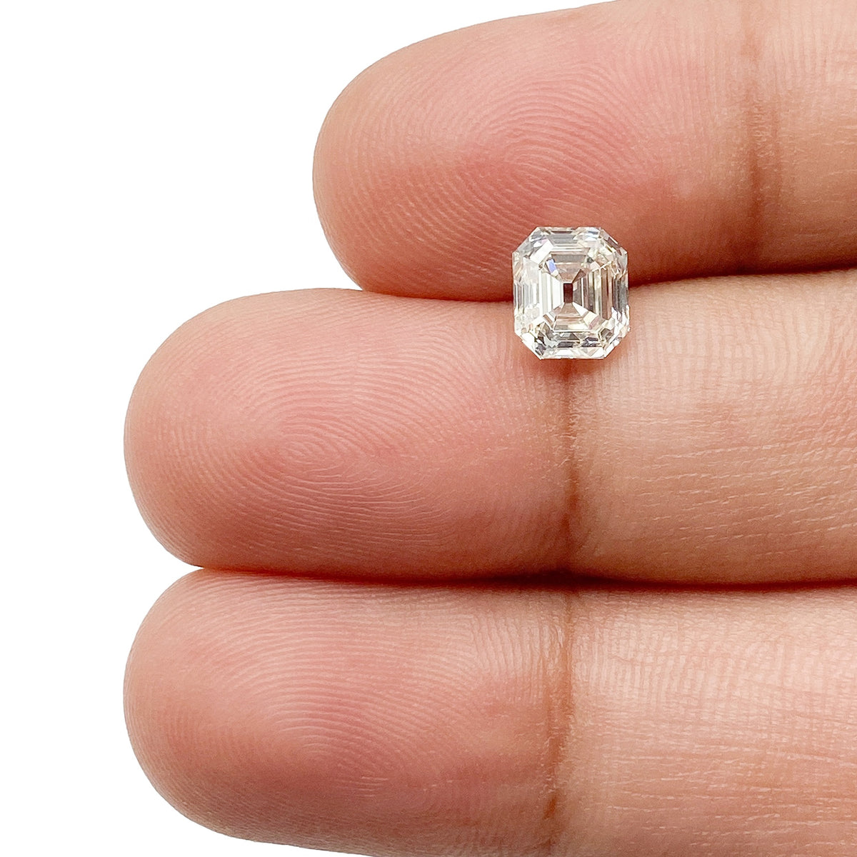 1.16ct | L/VS1 Emerald Shape Step Cut Diamond (GIA) - Modern Rustic Diamond