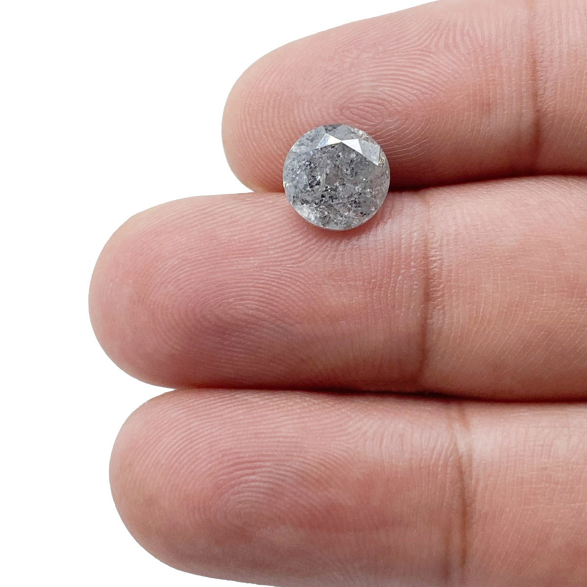 2.78ct | Rustic Round Shape Brilliant Cut Diamond - Modern Rustic Diamond