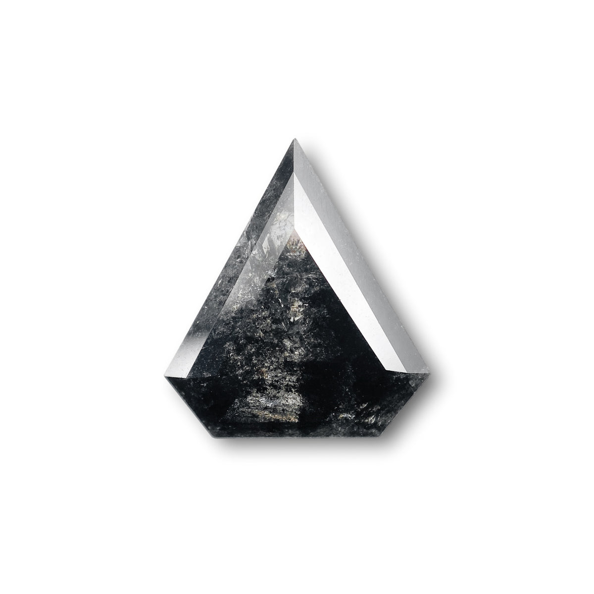 2.78ct | Rustic  Shield Shape Step Cut Diamond - Modern Rustic Diamond