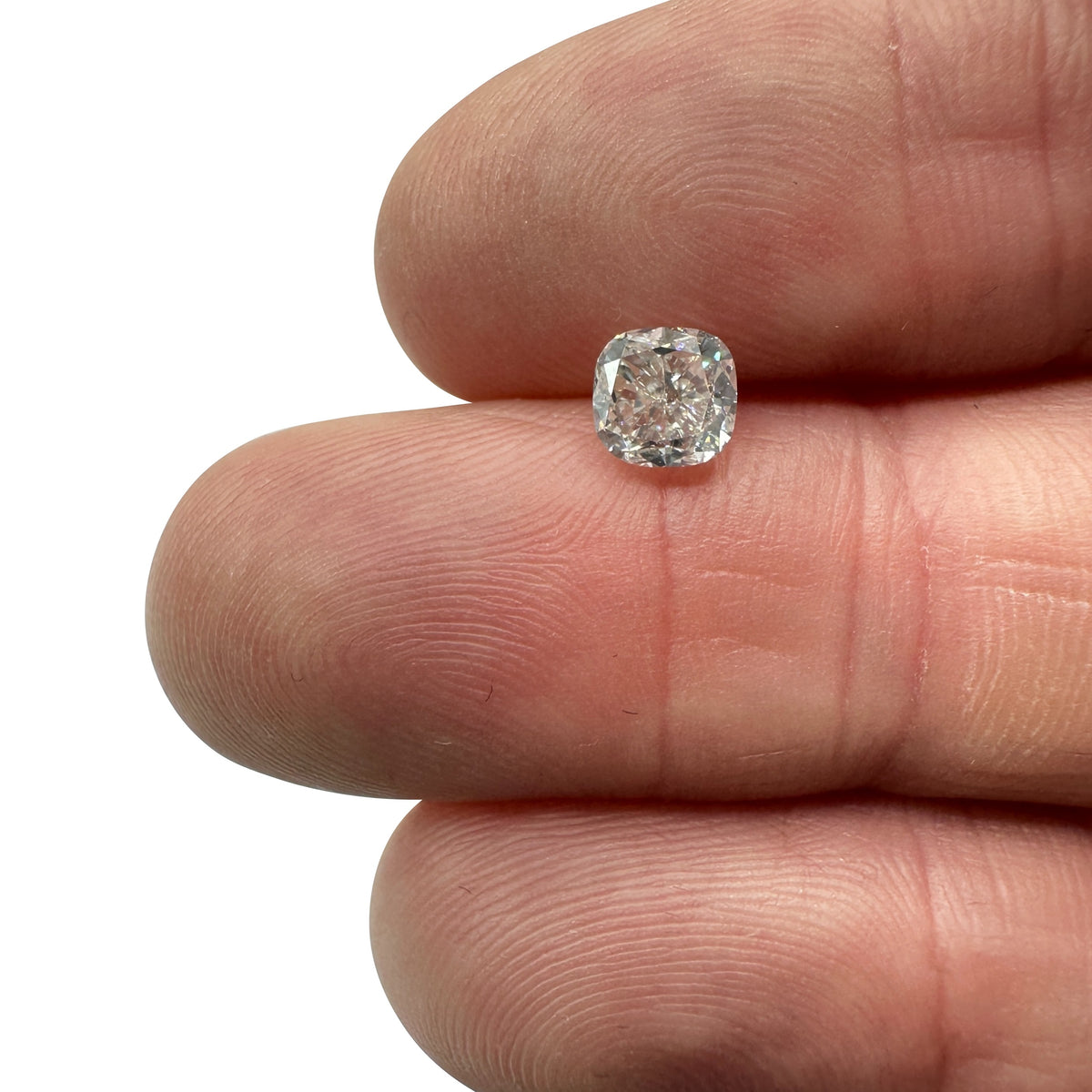 1.03ct | K/SI1 Cushion Shape Brilliant Cut Diamond (GIA)