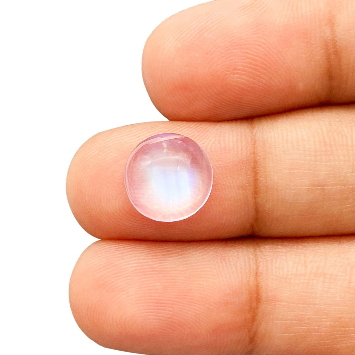 2.79ct |  Round Shape  Moonstone - Modern Rustic Diamond