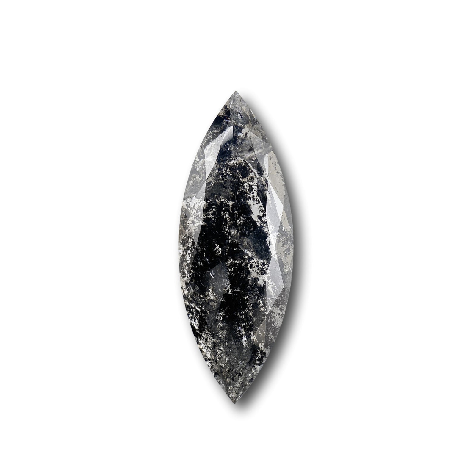 2.79ct | Rustic Marquise Shape Rose Cut Diamond - Modern Rustic Diamond