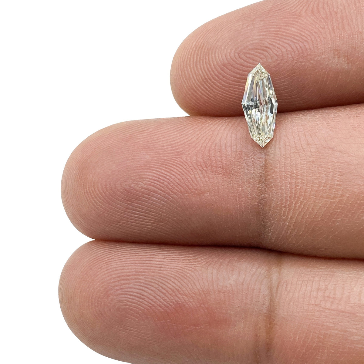 0.58ct | J-K/VVS Marquise Shape Step Cut Diamond - Modern Rustic Diamond