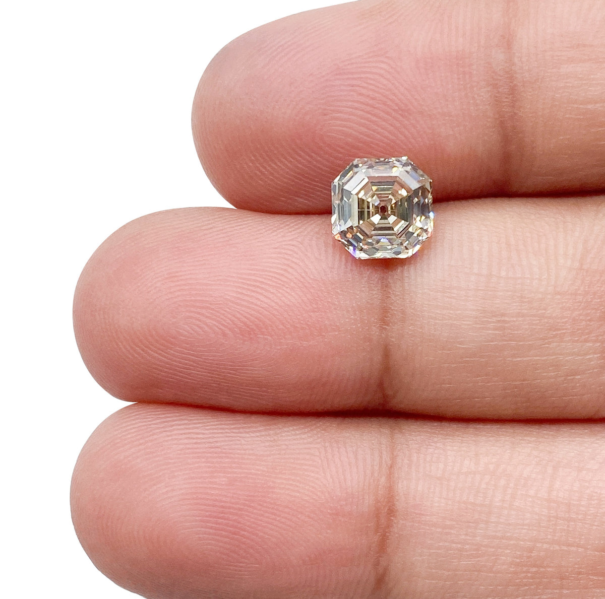 1.51ct | Fancy Light Brown SI1 Octagonal Shape Step Cut Diamond (GIA) - Modern Rustic Diamond
