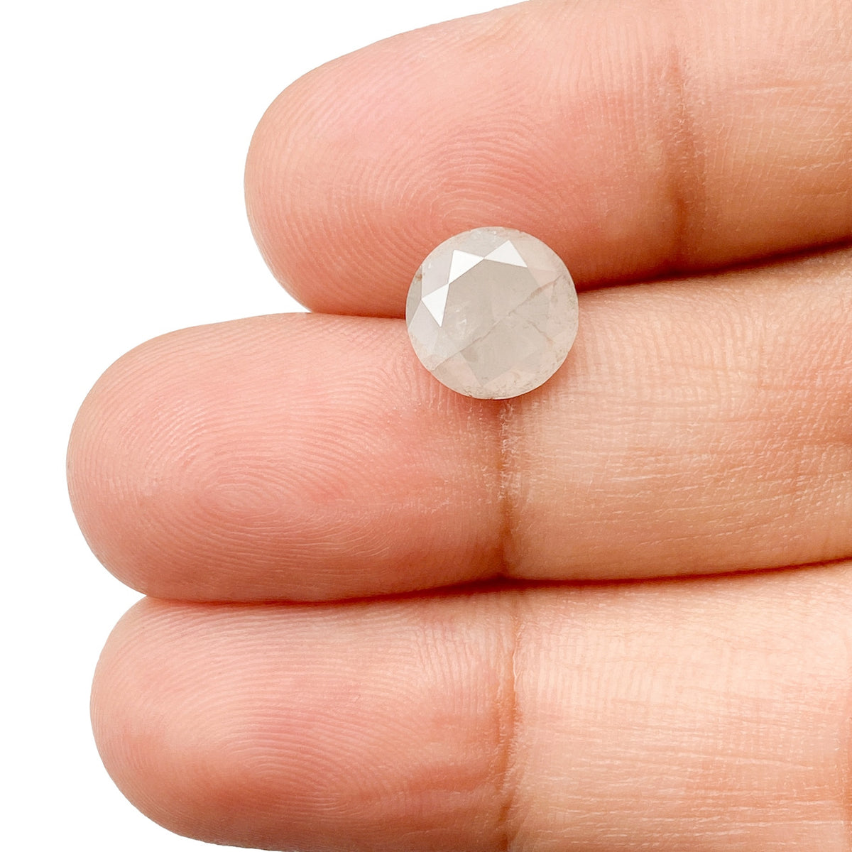 2.87ct | Rustic  Round Shape Brilliant Cut Diamond - Modern Rustic Diamond