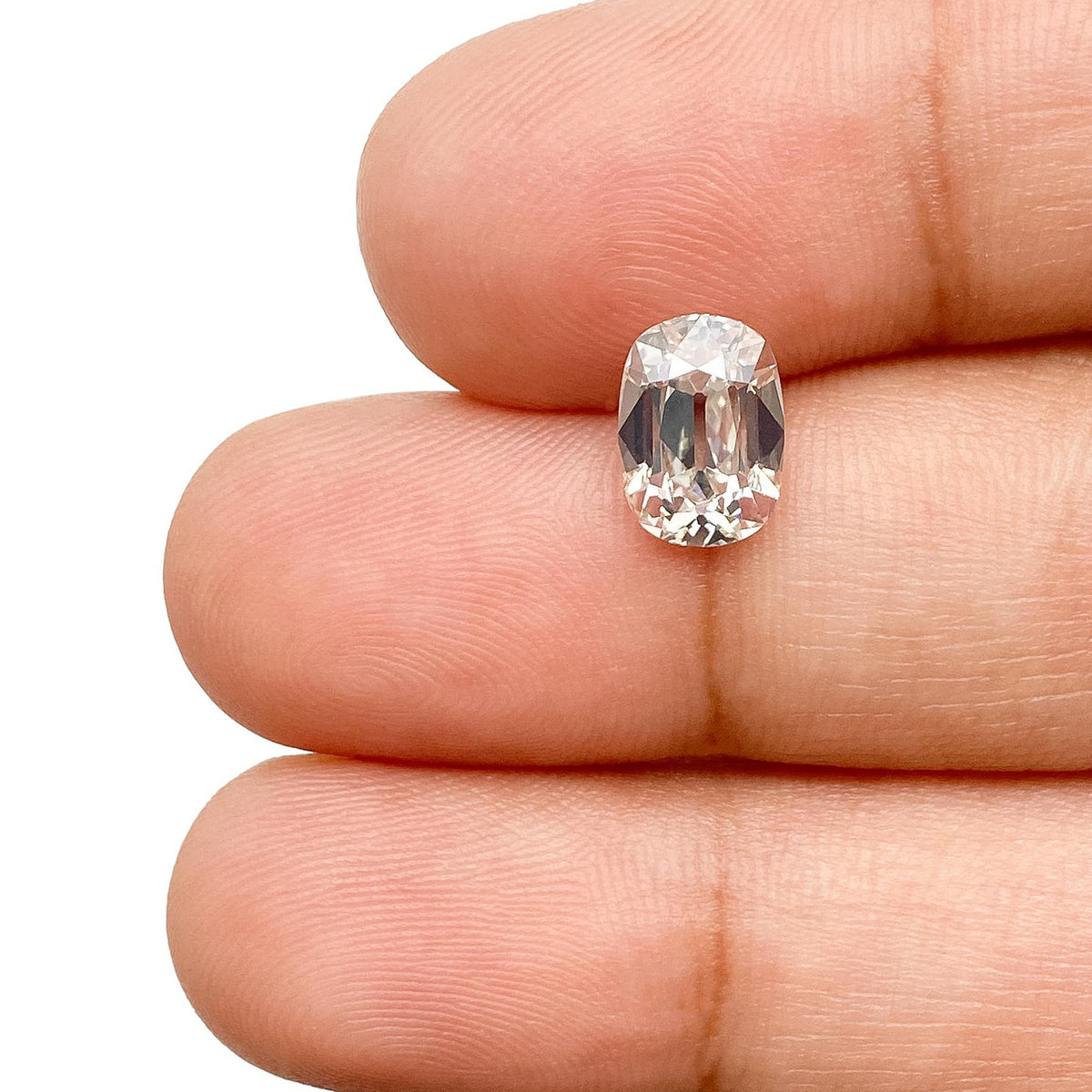 1.54ct | J/VS1 Cushion Shape Old Mine Cut Diamond (GIA) - Modern Rustic Diamond