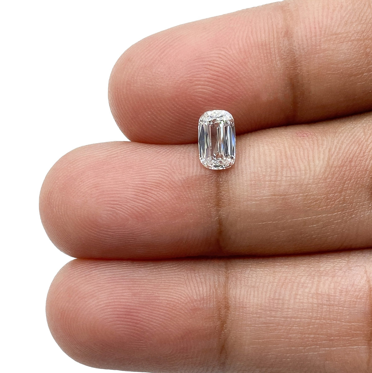 0.71ct | F/VS1 Cushion Shape Brilliant Cut Diamond (GIA) - Modern Rustic Diamond