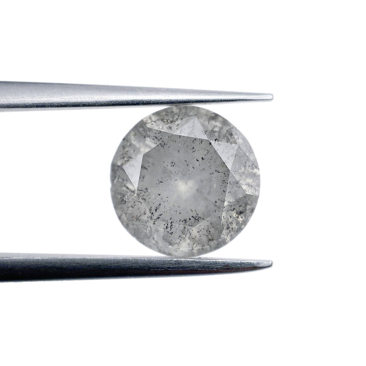 2.90ct | Rustic Round Shape Brilliant Cut Diamond - Modern Rustic Diamond