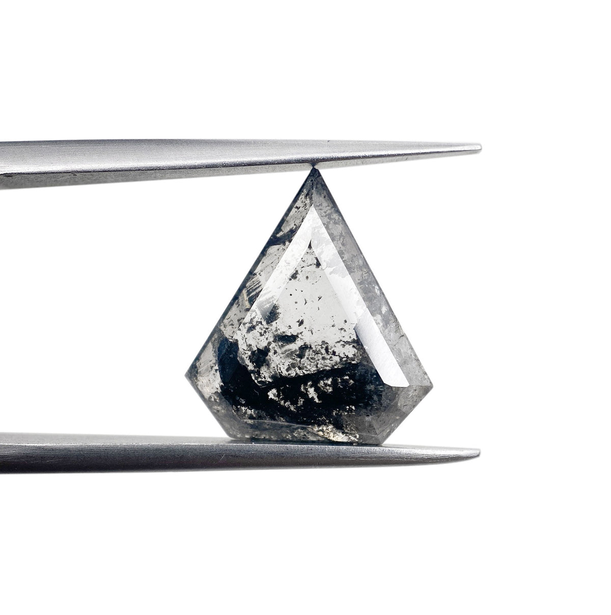 2.90ct | Rustic Shield Shape Rose Cut Diamond - Modern Rustic Diamond