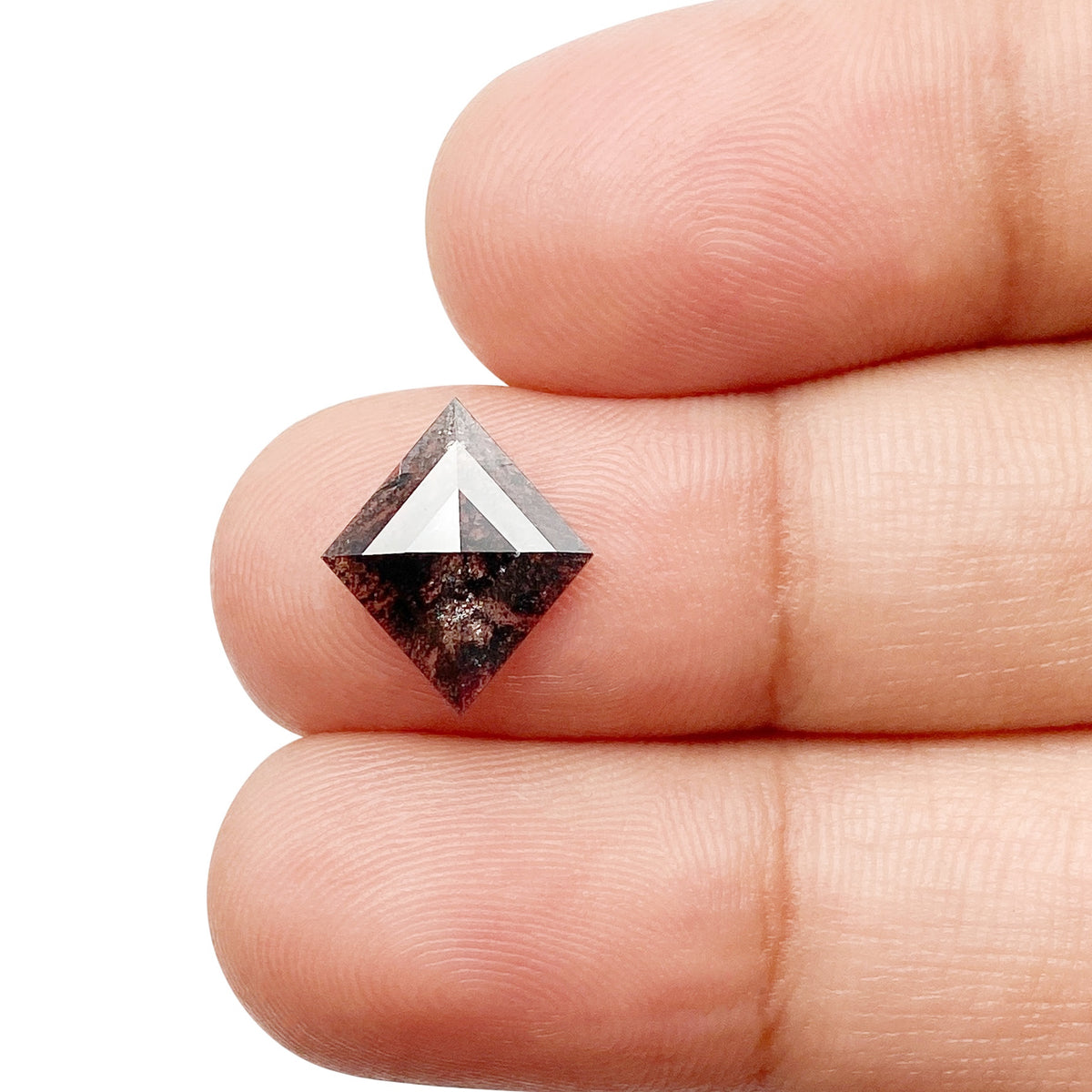 1.36ct | Rustic Lozenge Shape Rose Cut Diamond - Modern Rustic Diamond