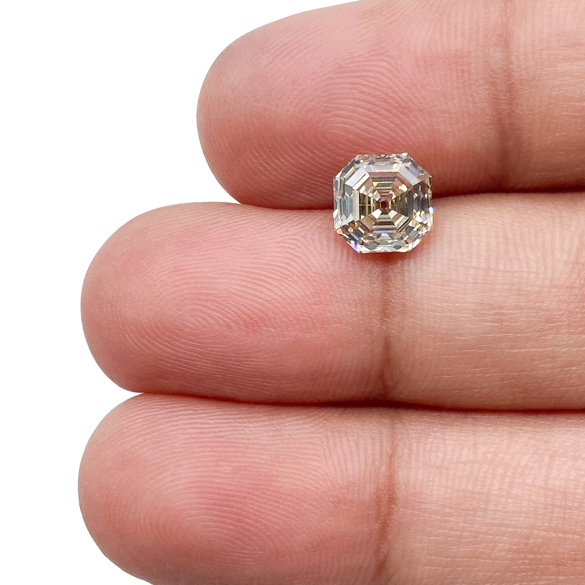 1.51ct | Fancy Light Brown SI1 Octagonal Shape Step Cut Diamond (GIA)