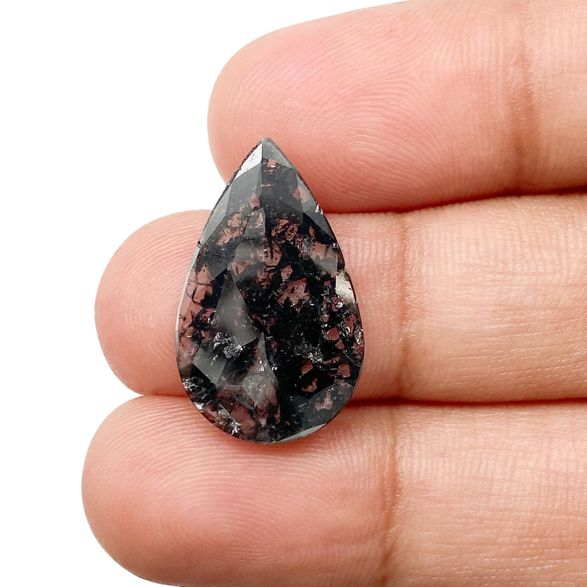 2.96ct | Rustic Pear Shape Rose Cut Diamond - Modern Rustic Diamond