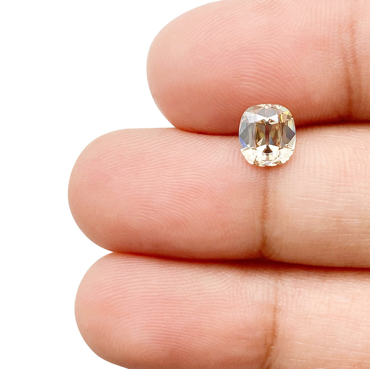 1.07ct | W-X/VS2 Cushion Shape Old Mine Cut Diamond (GIA) - Modern Rustic Diamond