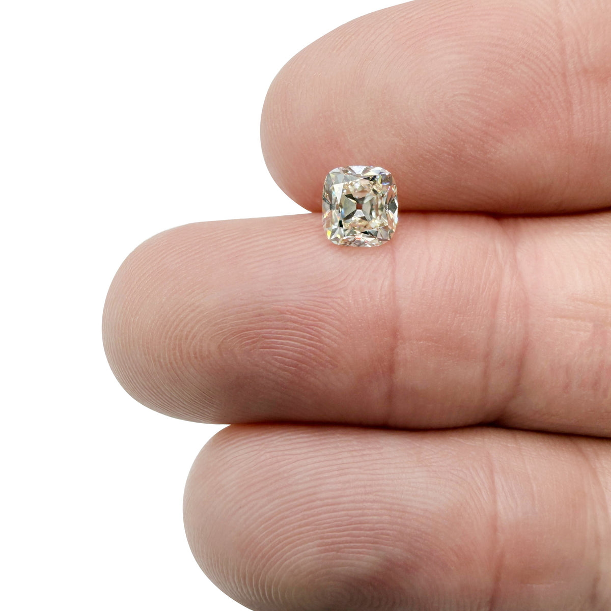 1.01ct | M/VVS2 Cushion Shape Old Mine Cut Diamond (GIA) - Modern Rustic Diamond