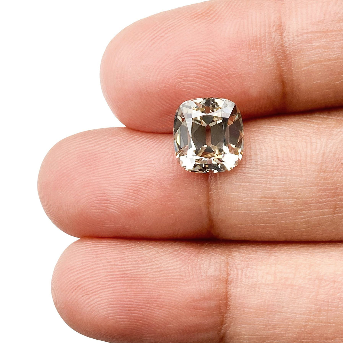2.54ct | W-X/VVS2 Cushion Shape Old Mine Cut Diamond (GIA) - Modern Rustic Diamond