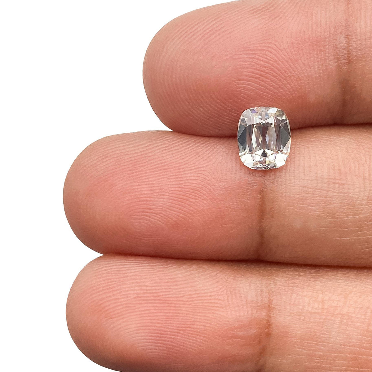 1.03ct | K/VS1 Cushion Shape Old Mine Cut Diamond (GIA) - Modern Rustic Diamond