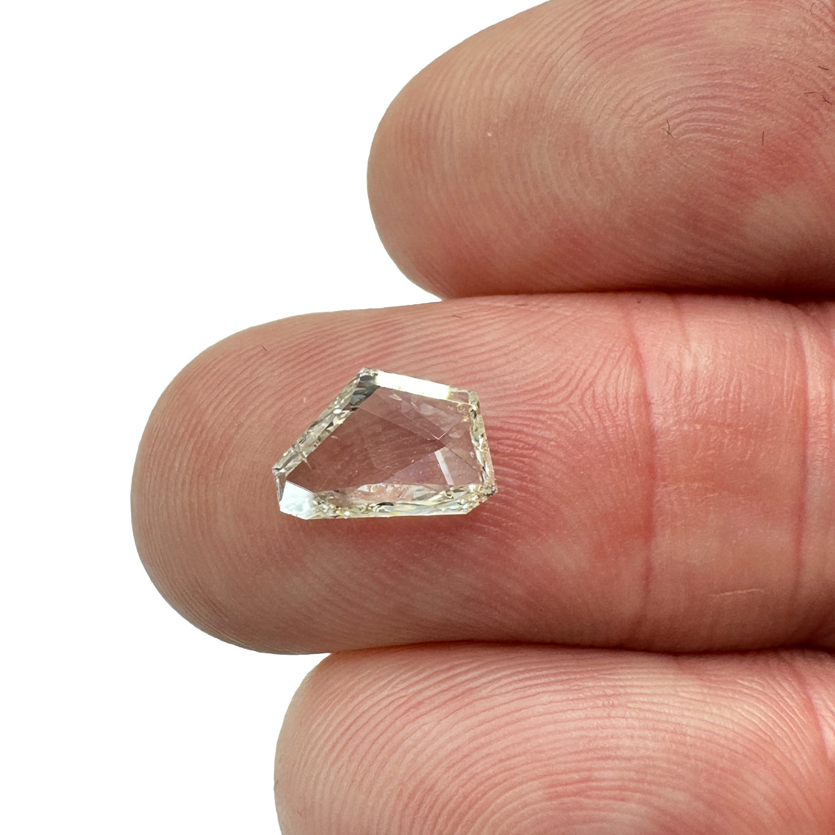 1.02ct | J-K/SI Fancy Sh Shape Rose Cut Diamond - Modern Rustic Diamond