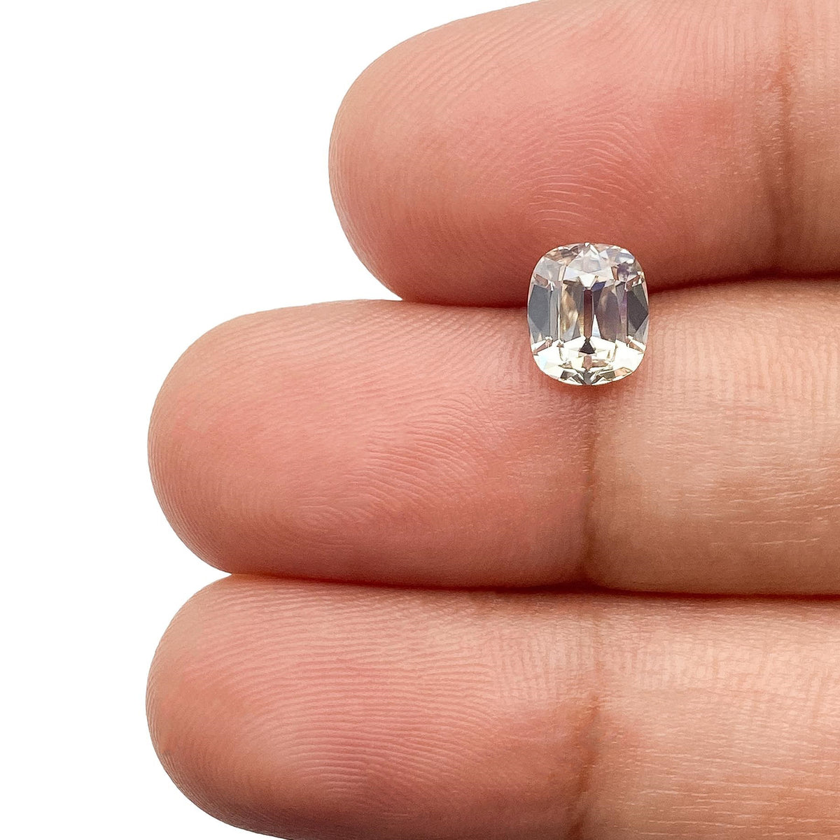 1.03ct | L/VS2 Cushion Shape Old Mine Cut Diamond (GIA) - Modern Rustic Diamond