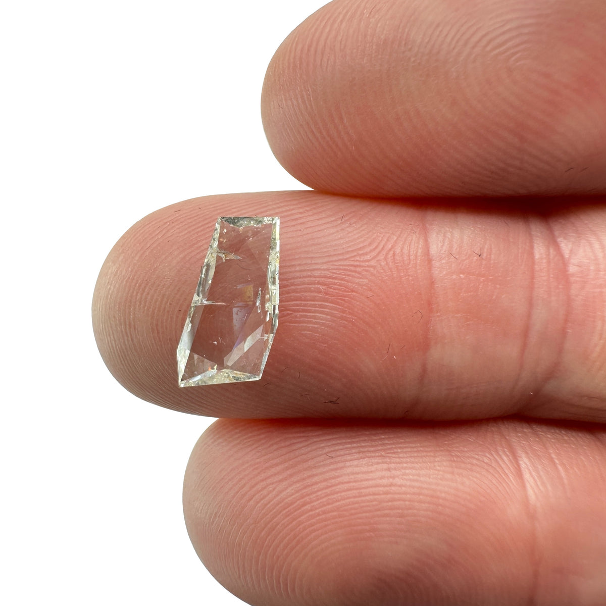 1.01ct | J-K/SI Fancy Sh Shape Rose Cut Diamond - Modern Rustic Diamond