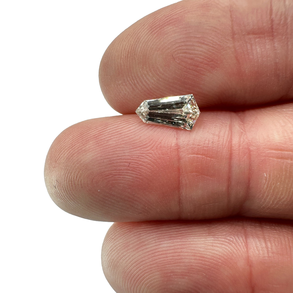 1.02ct | K/VVS2 Kite Shape Step Cut Diamond (GIA) - Modern Rustic Diamond