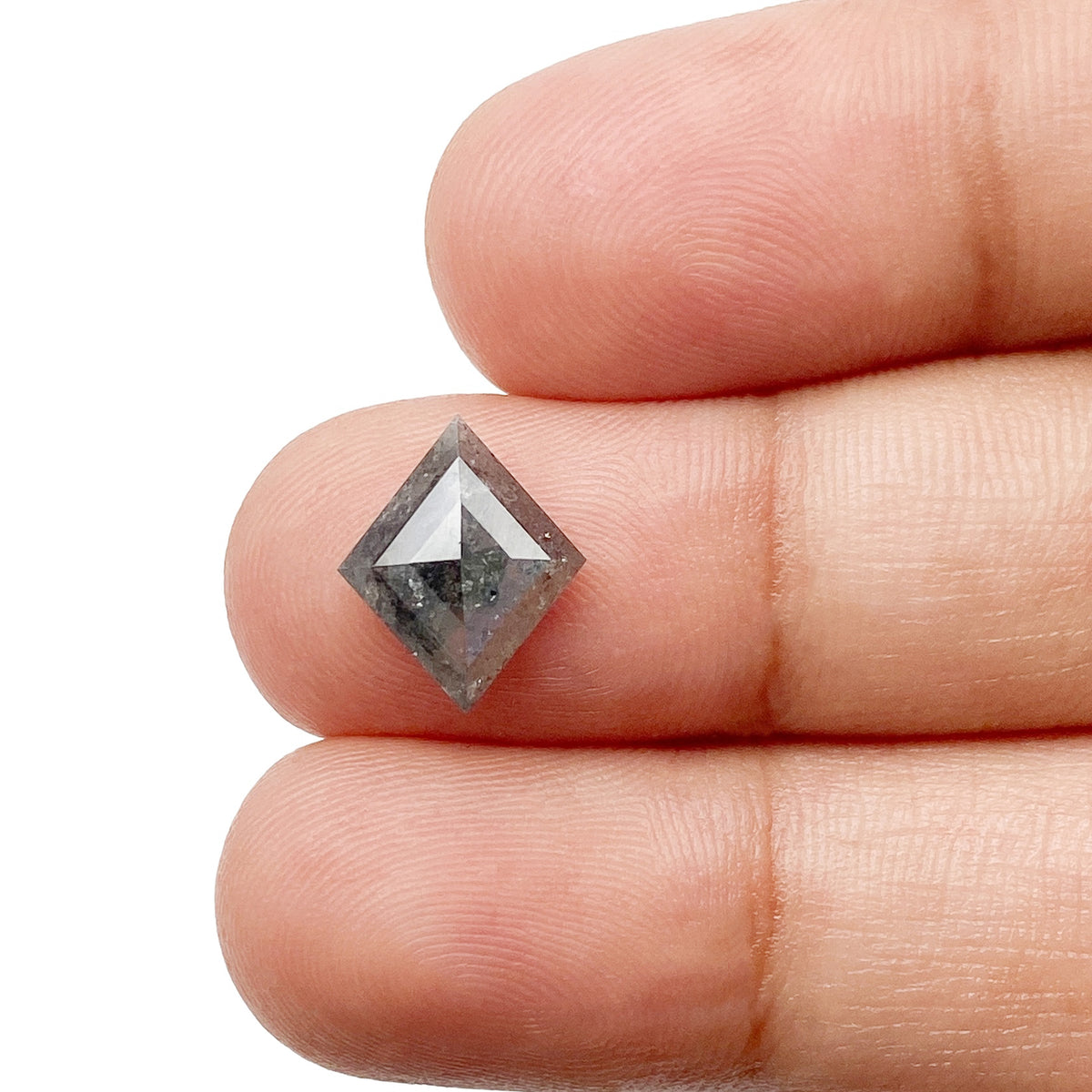 2.08ct | Rustic Lozenge Shape Rose Cut Diamond - Modern Rustic Diamond