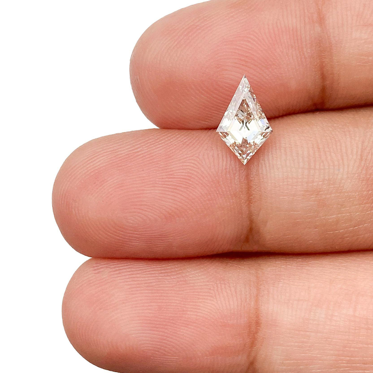 1.08ct | L/VS2 Kite Shape Step Cut Diamond (GIA) - Modern Rustic Diamond