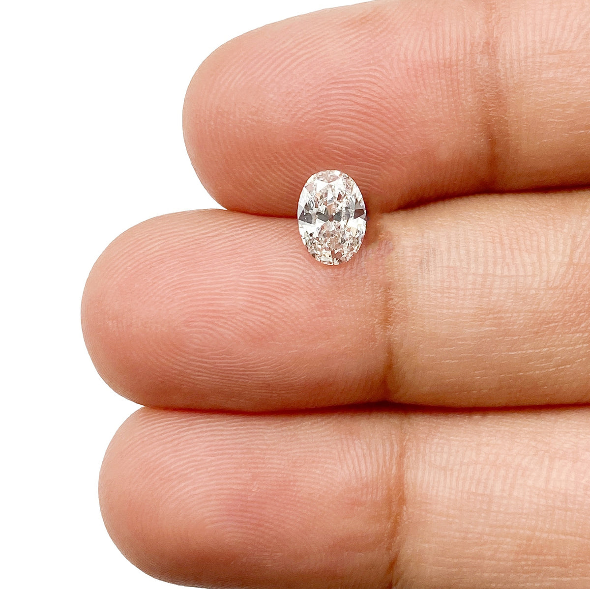 0.62ct | H/SI1 Oval Shape Brilliant Cut Diamond (GIA) - Modern Rustic Diamond