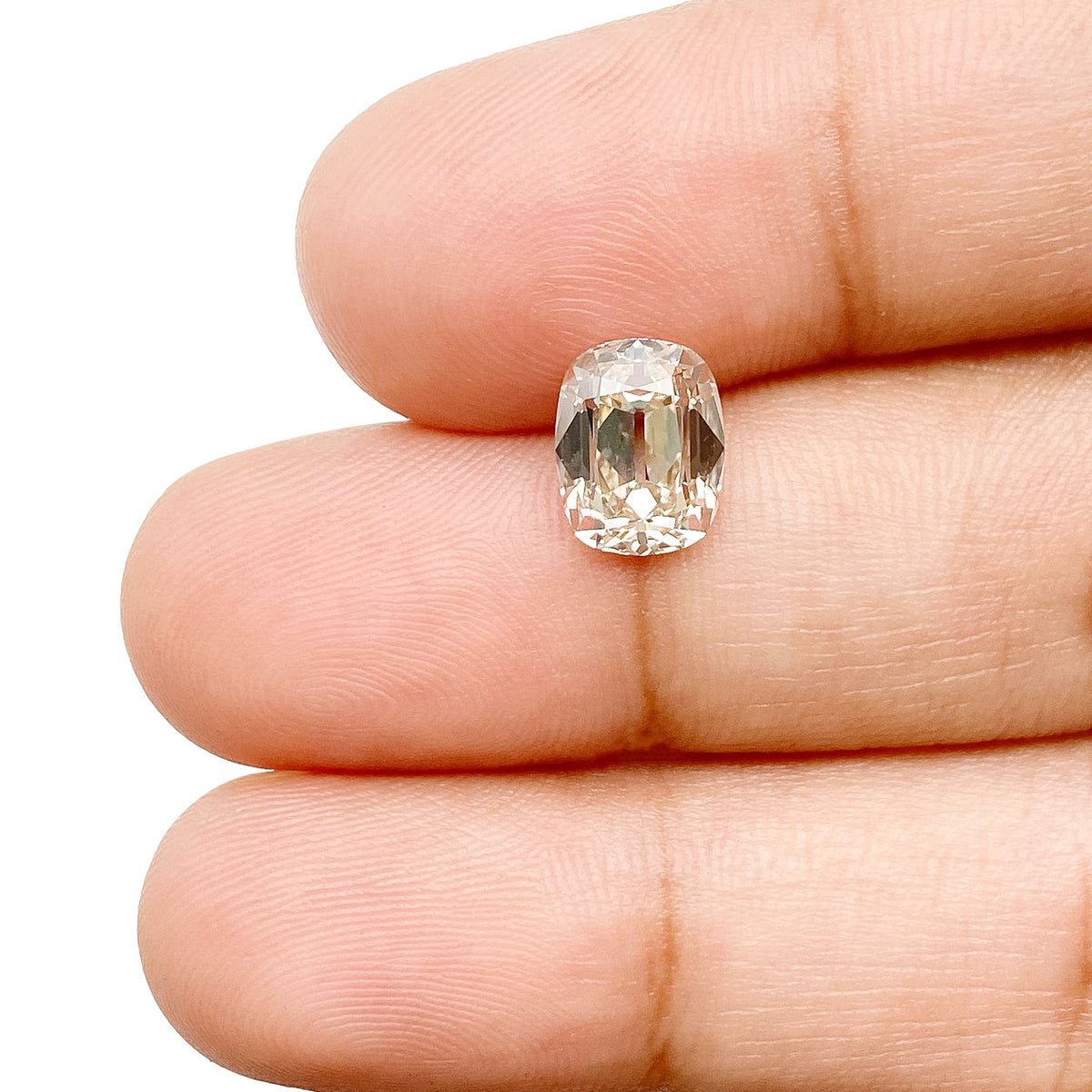 1.86ct | N/VS1 Cushion Shape Old Mine Cut Diamond (GIA) - Modern Rustic Diamond