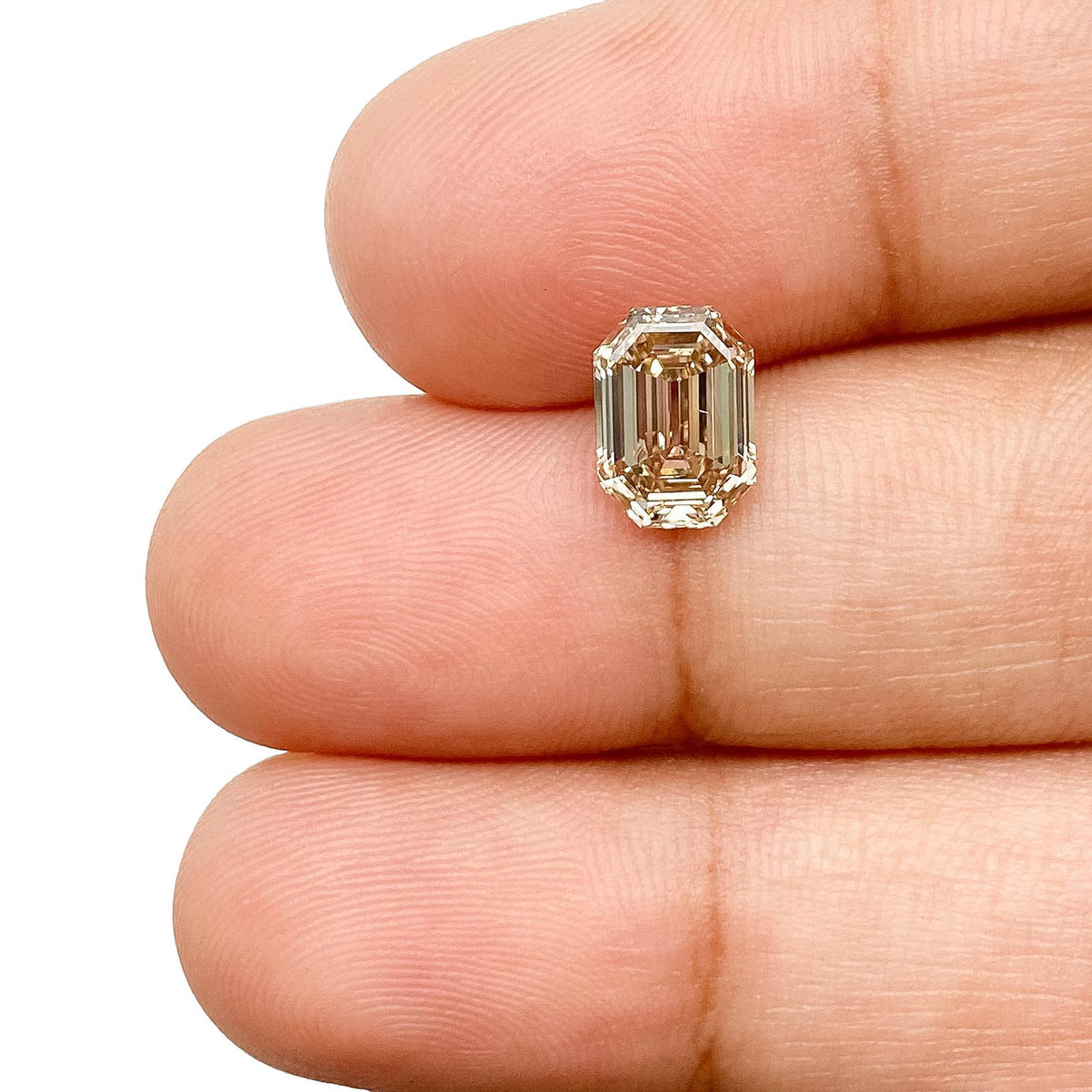 1.52ct | Y-Z/VS2 Octagonal Shape Step Cut Diamond (GIA) - Modern Rustic Diamond